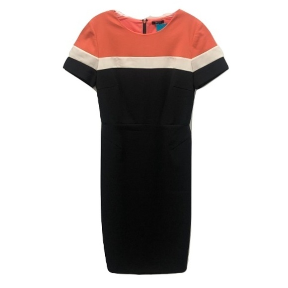 Raoul Colorblocked Shift Dress, Size 8